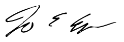 Sherie Gordon's signature