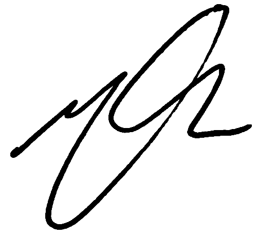 Michael Fisher Signature