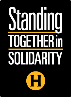 Standing together in solidarity