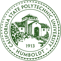 Presidential Seal with founders graphic - Humboldt State University - 1913